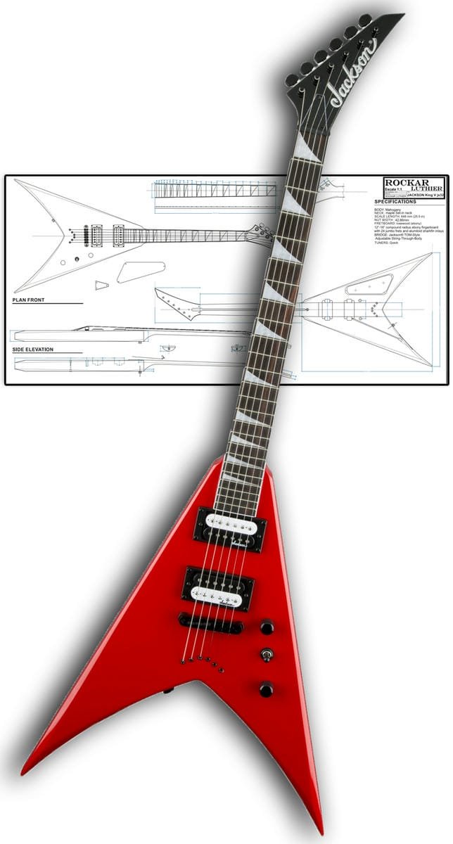 Style Jackson King V js32 | Rockar Luthier | Tienda virtual